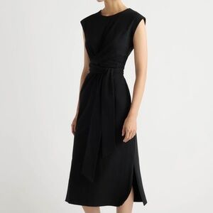 Fei Tie-Front Organic Cotton Dress